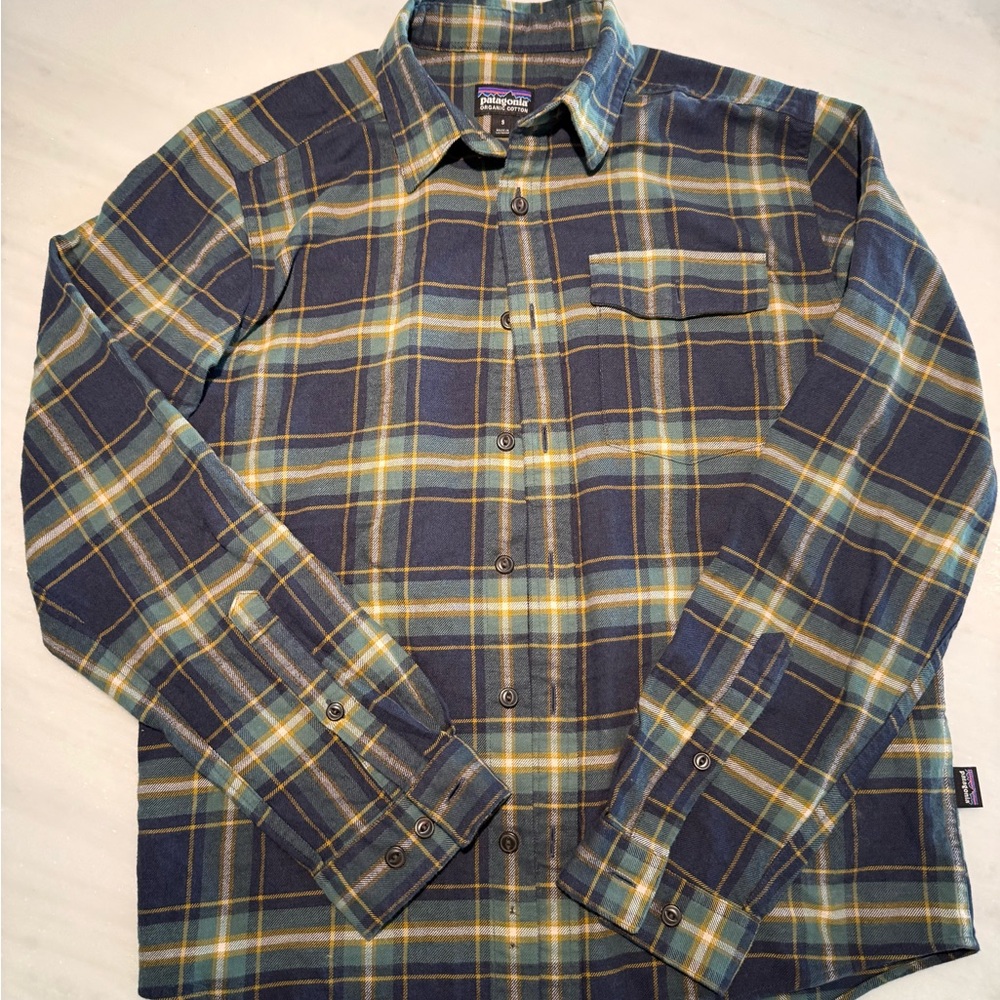 Patagonia Men's Organic Cotton Flannel Shirt - NWOT